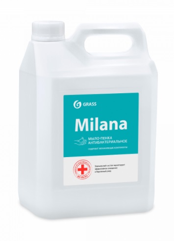 Мыло жидкое "Milana мыло-пенка Антибактериальное" (канистра 5кг)